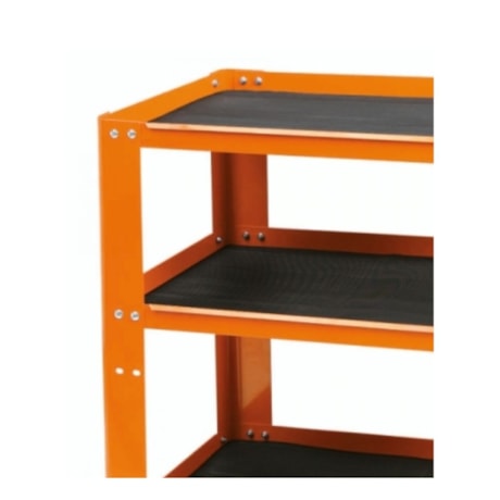 Carrinho para Ferramenta Aberto com 2 Prateleiras Laranja C51 BETA-f9686097-990f-4dca-8757-bc9026ffe89b