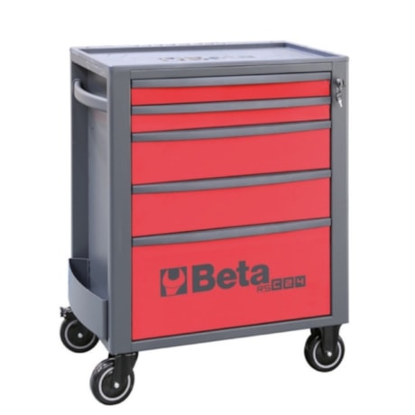 Carrinho para Ferramenta com 5 Gavetas Vermelho RSC24/5 BETA-03474121-a030-4dae-ac90-132581949e35