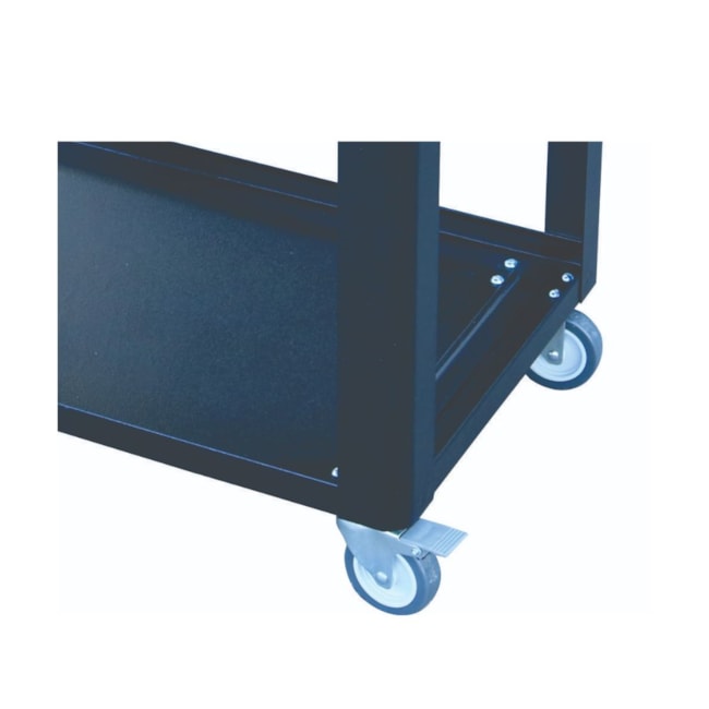 Carrinho para Ferramentas Aberto com 1 Gaveta Preto e Cinza CS02 FERCAR-9599ae78-89ce-4c5d-870a-e81d086971e2