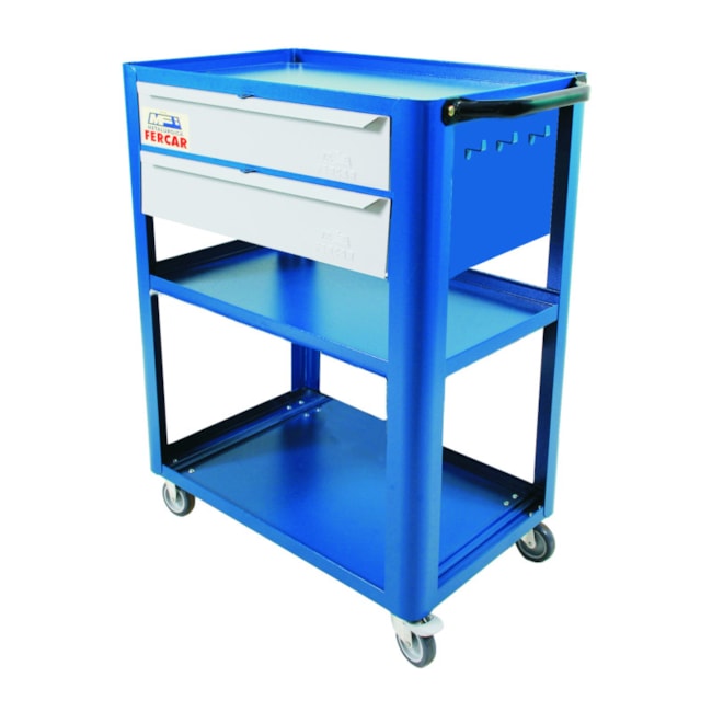 Carrinho para Ferramentas Aberto com 2 Gaveta C-03 FERCAR-f6b1c4b0-742c-4849-b27e-34a01e3c4ed4