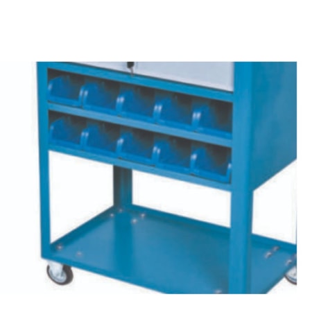 Carrinho para Ferramentas Aberto de 2 Gavetas com 20 Caixas Número 3 CR-76 MARCON-96d19488-22e7-4bb2-97c4-d8aaa64b2d00