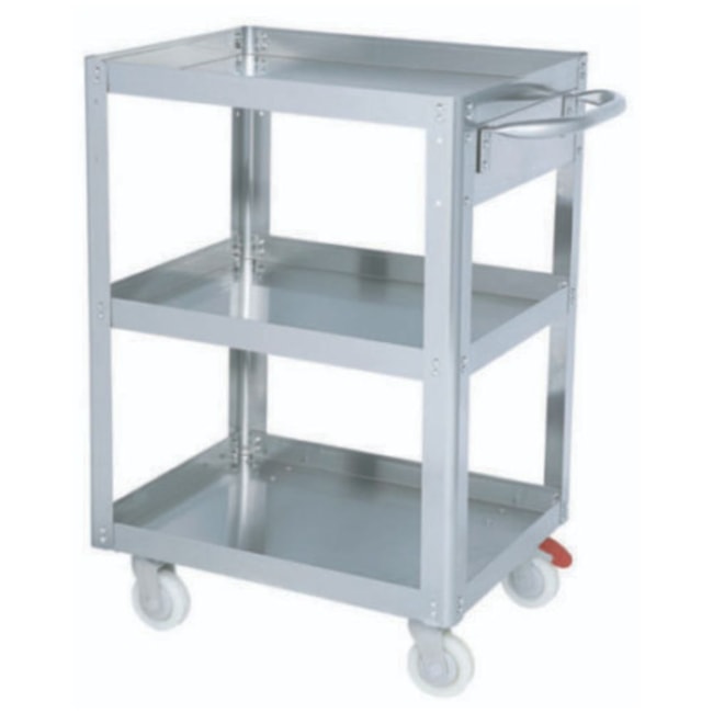 Carrinho para Ferramentas Aberto Inox com 3 Prateleiras CR-82 MARCON-e50f153c-b9b8-47f0-8b31-a7987865445a