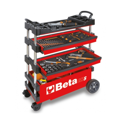 Carrinho para Ferramentas Aberto Vermelho 027000203 BETA-6e15dddb-6ec3-4c01-9455-e0a4d12676ea