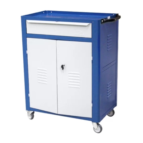 Carrinho para Ferramentas com 1 Gaveta e 1 Porta C07 FERCAR-61544715-3450-4cc9-bf68-e26a8314965d