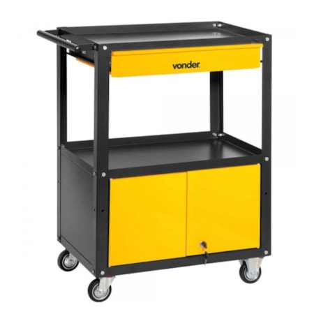 Carrinho para Ferramentas com 1 Gaveta e 2 Portas 6161150106 VONDER-86c27b85-ed51-4766-a528-a5e97227284e