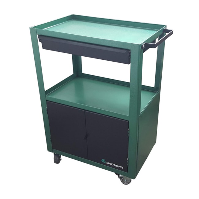 Carrinho para Ferramentas com 1 Gaveta e 2 Portas CG 870 CARBOGRAFITE-507ba7cb-831d-4bf5-ac03-bed06b6c0b27
