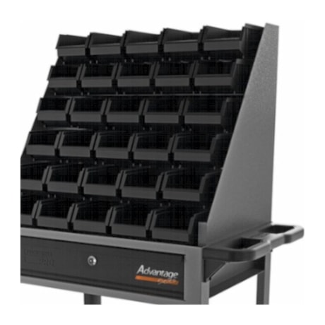 Carrinho para Ferramentas com 1 Gaveta e 30 Caixas BIN Número 3 Cinza 44951/410 TRAMONTINA PRO-613fd078-3653-47fd-bdd6-24e42f84ab7d