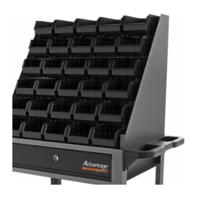 Carrinho para Ferramentas com 1 Gaveta e 30 Caixas BIN Número 3 Cinza 44951/410 TRAMONTINA PRO-360b2cc1-e01d-49c0-9d8c-dce835499e3c