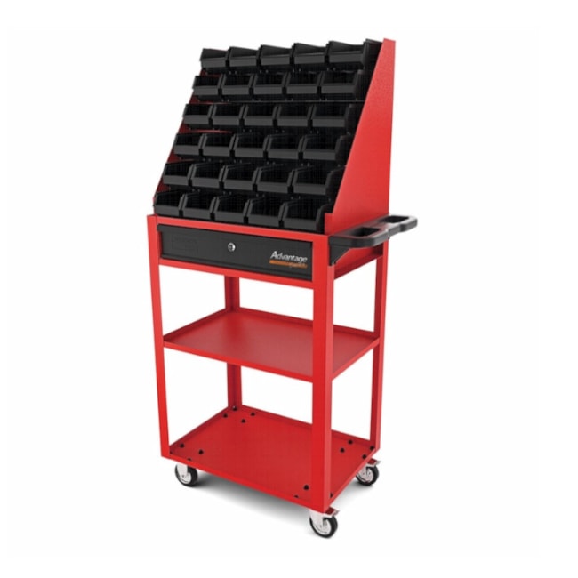 Carrinho para Ferramentas com 1 Gaveta e 30 Caixas BIN Número 3 Vermelho 44951/310 TRAMONTINA PRO-165a9cc6-22ae-474c-8974-b09bfe376065