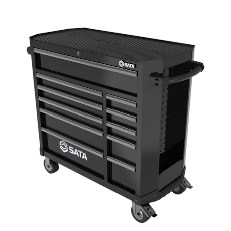 Carrinho para Ferramentas com 11 Gavetas Preto ST95114G-B SATA