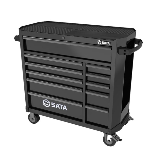 Carrinho para Ferramentas com 11 Gavetas Preto ST95114G-B SATA-b3d30545-141b-4191-a606-5e7170c916ed