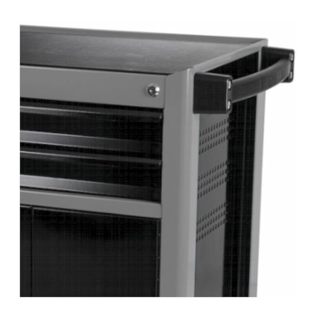 Carrinho para Ferramentas com 2 Gavetas e 2 Portas Cinza 44950/406 TRAMONTINA PRO-42299a84-7ab6-45f9-b95c-5b6b32e337bf