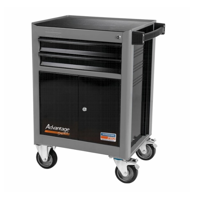 Carrinho para Ferramentas com 2 Gavetas e 2 Portas Cinza 44950/406 TRAMONTINA PRO-c84b1803-f789-4e26-882d-6fda9e6852cd