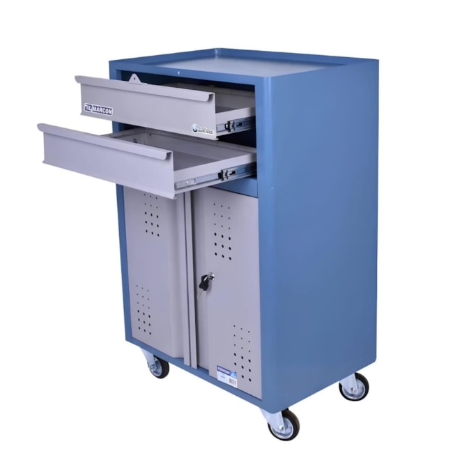 Carrinho para Ferramentas com 2 Gavetas e 2 Portas de Aço CR-94 MARCON-987b5cca-5238-4b8e-85a6-88ece1340ee9