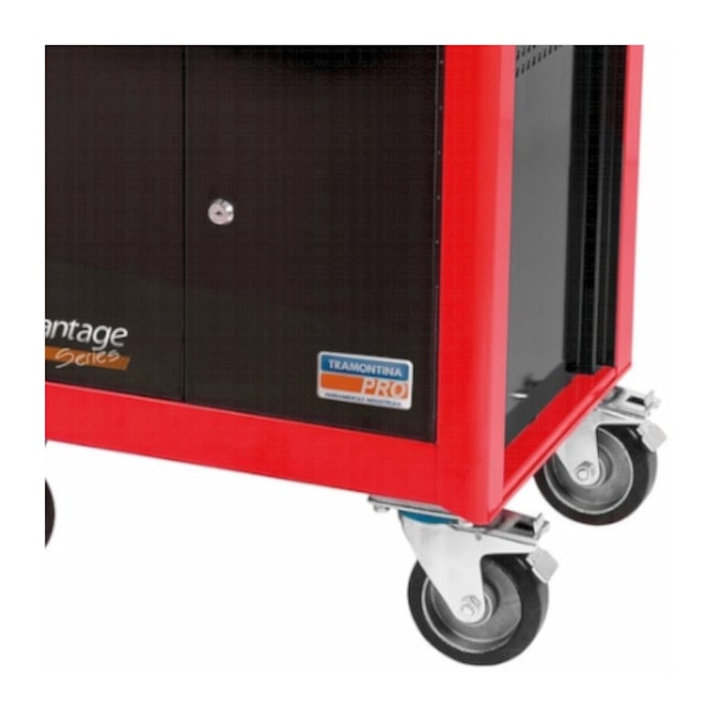 Carrinho para Ferramentas com 2 Gavetas e 2 Portas Vermelho 44950/306 TRAMONTINA PRO-a6e13f1a-93f8-4f25-a0c5-feb9963a1043