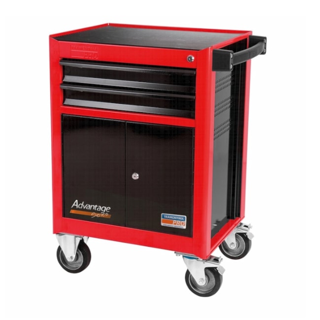 Carrinho para Ferramentas com 2 Gavetas e 2 Portas Vermelho 44950/306 TRAMONTINA PRO-fec8c8c3-cfa4-4e3c-bf50-78f3a3c08316