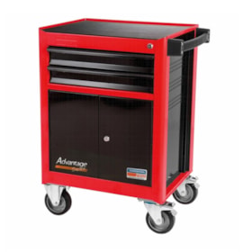 Carrinho para Ferramentas com 2 Gavetas e 2 Portas Vermelho 44950/306 TRAMONTINA PRO