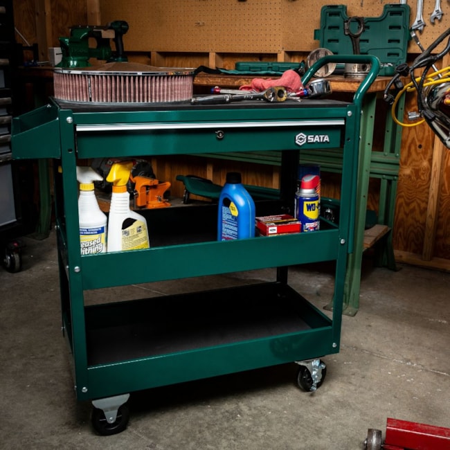 Carrinho para Ferramentas com 3 Bandejas e 1 Gaveta ST95108SC SATA-7d2dc848-14ae-4b87-ab4f-b60d6e2873fb