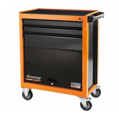 Carrinho para Ferramentas com 3 Gavetas e 1 Porta Laranja 44950/008 TRAMONTINA PRO-939d487f-d110-473a-be5c-5d22804c5fe0