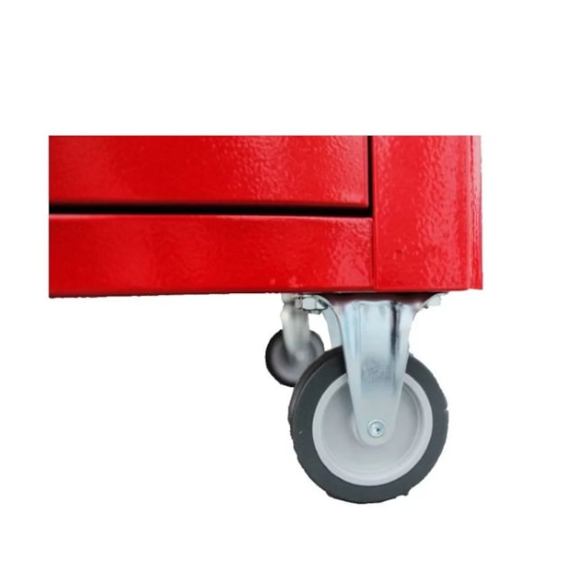 Carrinho para Ferramentas com 3 Gavetas Vermelho C06 FERCAR-534d9558-d4ae-40bf-808b-b9ba44172ec7