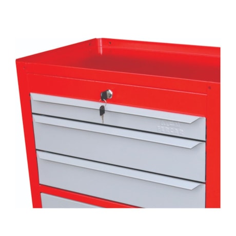 Carrinho para Ferramentas com 3 Gavetas Vermelho e Cinza C06 FERCAR-c4fee52b-ce95-4ef9-80fe-435970a4b4bc