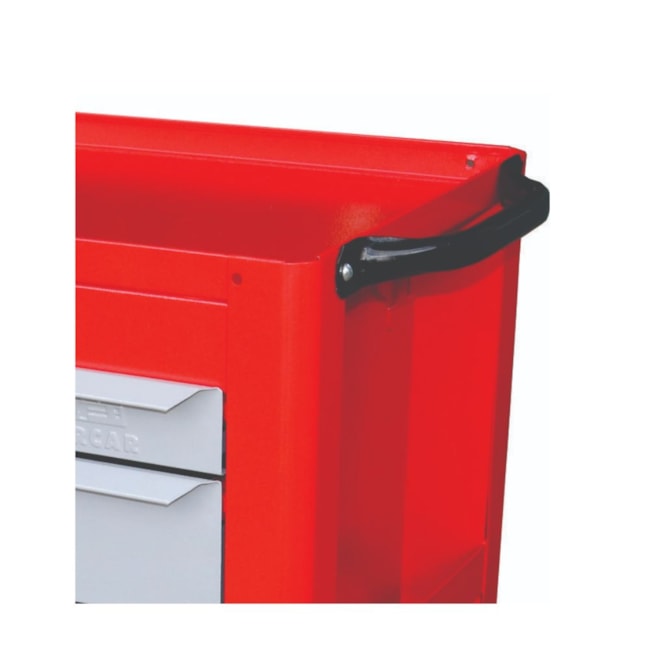 Carrinho para Ferramentas com 3 Gavetas Vermelho e Cinza C06 FERCAR-c8b8a1b0-c2a9-4c12-b0dd-a5fc676a6112