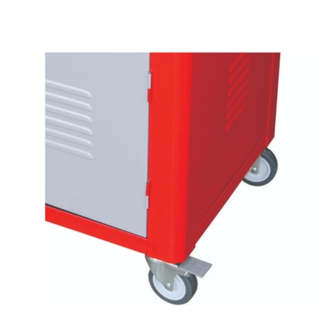 Carrinho para Ferramentas com 3 Gavetas Vermelho e Cinza C06 FERCAR-4991f11e-f8d7-4fbd-b407-60b8292f7bd2