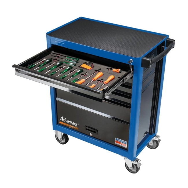 Carrinho para Ferramentas com 5 Gavetas 1 Porta e 136 Peças 44950135 TRAMONTINA PRO-2bd5c0c3-10fb-4184-bb8e-34ddd32b183c