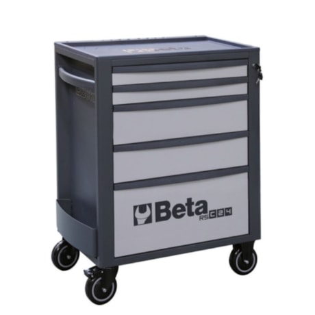 Carrinho para Ferramentas com 5 Gavetas Cinza RSC24/5 BETA-b0964db4-86b8-4623-b9b6-5b502f36edfa