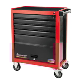 Carrinho para Ferramentas com 5 Gavetas e 1 Porta Vermelho 44950/309 TRAMONTINA PRO
														