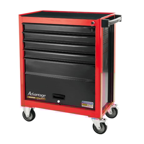 Carrinho para Ferramentas com 5 Gavetas e 1 Porta Vermelho 44950/309 TRAMONTINA PRO-b7e354bf-a136-4ace-94cb-b321ea523fa9