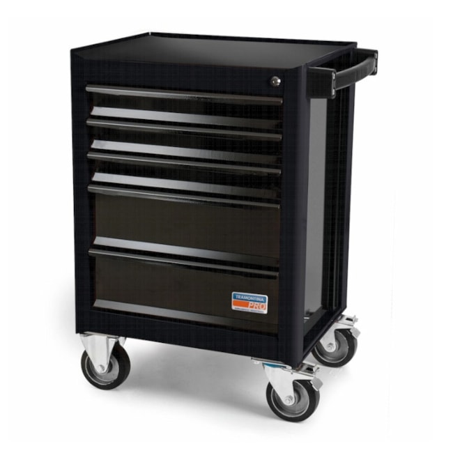 Carrinho para Ferramentas com 5 Gavetas e 45 Peças Preto 44950/949 TRAMONTINA PRO-c32d369c-e2dc-4976-9ace-20e94615c5d1