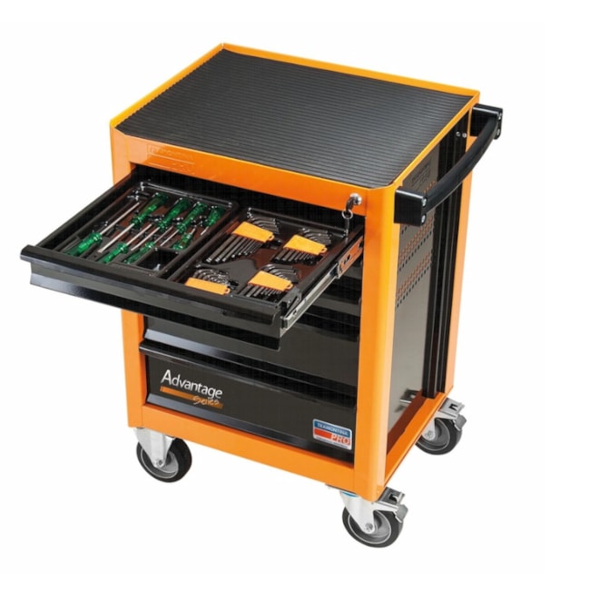 Carrinho para Ferramentas com 5 Gavetas e 92 Peças Laranja 44950/792 TRAMONTINA PRO-bd2e4308-c2df-4ece-b362-23b19c0342a4