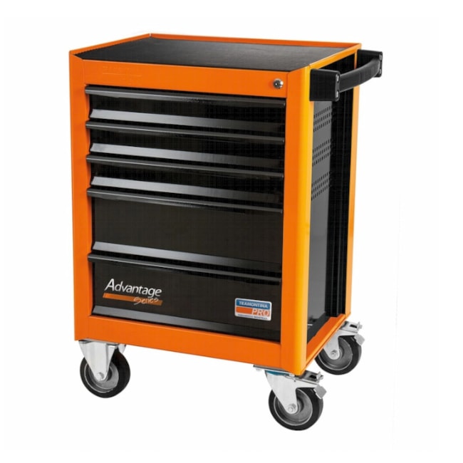 Carrinho para Ferramentas com 5 Gavetas Laranja 44950/007 TRAMONTINA PRO-ad108577-16a5-4235-b3b8-b3f2dae351d3