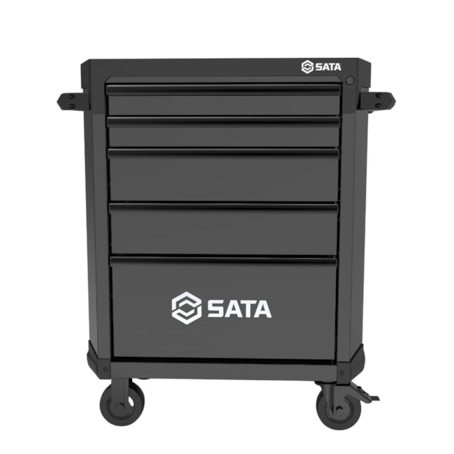 Carrinho para Ferramentas com 5 Gavetas Preto ST95112G-B SATA-cd133fd7-50fb-4c20-bc22-ba1594ce859f