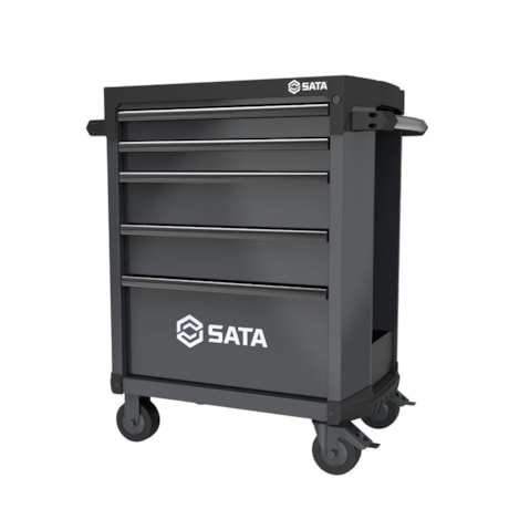 Carrinho para Ferramentas com 5 Gavetas Preto ST95112G-B SATA-a9e2958a-c081-4bdc-83aa-1363e27fa157