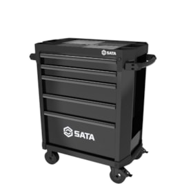 Carrinho para Ferramentas com 5 Gavetas Preto ST95112G-B SATA