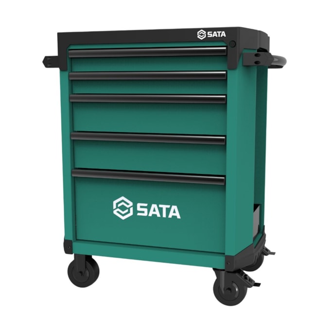 Carrinho para Ferramentas com 5 Gavetas Verde ST95112G SATA-daac19f1-72ef-498c-bb56-45de309bed4c