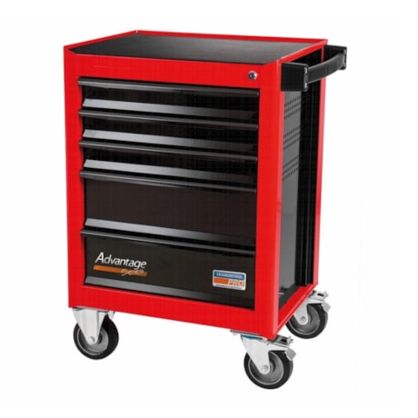 Carrinho para Ferramentas com 5 Gavetas Vermelho 44950/307 TRAMONTINA PRO-98863bfe-d104-4131-9c8b-c504bb3da52f