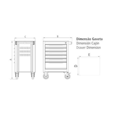 Carrinho para Ferramentas com 6 Gavetas 44950010 TRAMONTINA PRO-2f97f394-37e9-4852-9057-d7ff4b247d2d
