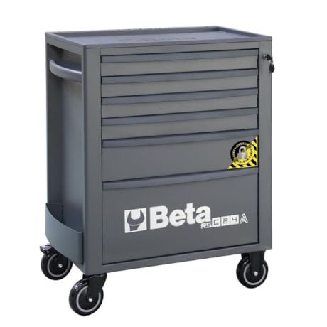 Carrinho para Ferramentas com 6 Gavetas Anti-Inclinação Cinza RSC24A/6-A BETA-6f0ae59f-983b-493d-8b17-50f37415d2f1