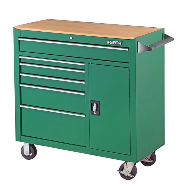 Carrinho para Ferramentas com 6 Gavetas e 1 Porta ST95109SC SATA-8f3de84a-67c3-4aee-bfcb-a5f8b0a0f0a4
