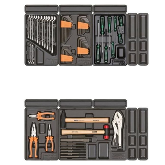 Carrinho para Ferramentas com 6 Gavetas e 70 Peças em Inox 44965770 TRAMONTINA PRO-4d96d8e2-bad1-4716-9e20-b83351c896eb