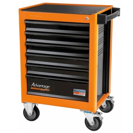 Carrinho para Ferramentas com 6 Gavetas e 92 Peças Laranja 44950/793 TRAMONTINA PRO-83e7eaa0-dbf8-43db-8bdd-0153ab8dcd7b