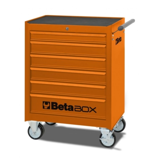 Carrinho para Ferramentas com 6 Gavetas Laranja C04-BOX BETA-5c92643f-b547-4618-b335-e38aa40b6d30