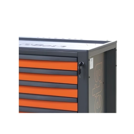 Carrinho para Ferramentas com 6 Gavetas Laranja RSC24/6 BETA-a47a708b-e460-4277-b0d4-fcc2b004654e