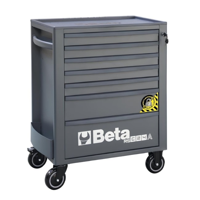 Carrinho para Ferramentas com 7 Gavetas Anti-inclinação Cinza RSC24A/7-A BETA-c209c9a5-e84f-4896-b079-aee171d1ede2