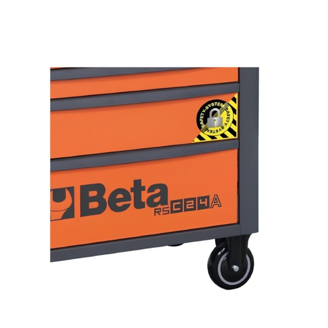 Carrinho para Ferramentas com 7 Gavetas Anti-inclinação Laranja RSC24A/7-O BETA-6854715e-7cf6-435b-972c-fe82df1a69fb