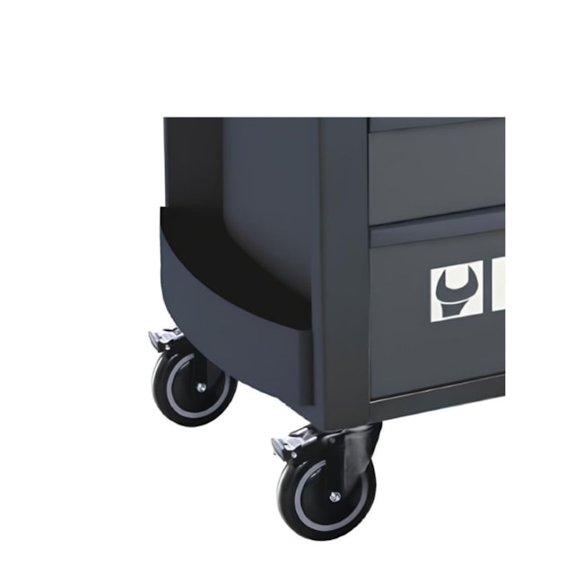 Carrinho para Ferramentas com 7 Gavetas e Prateleiras Laterais Cinza RSC24L/7-A BETA-7570f05a-0f4d-4ede-a67b-c1f363553c39
