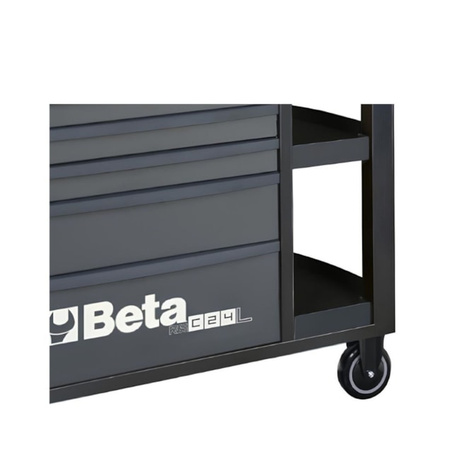 Carrinho para Ferramentas com 7 Gavetas e Prateleiras Laterais Cinza RSC24L/7-A BETA-a0d0c369-6230-4806-8e94-8cb04f3a21a6